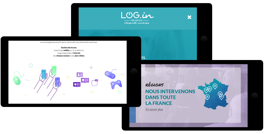 Log-in-header