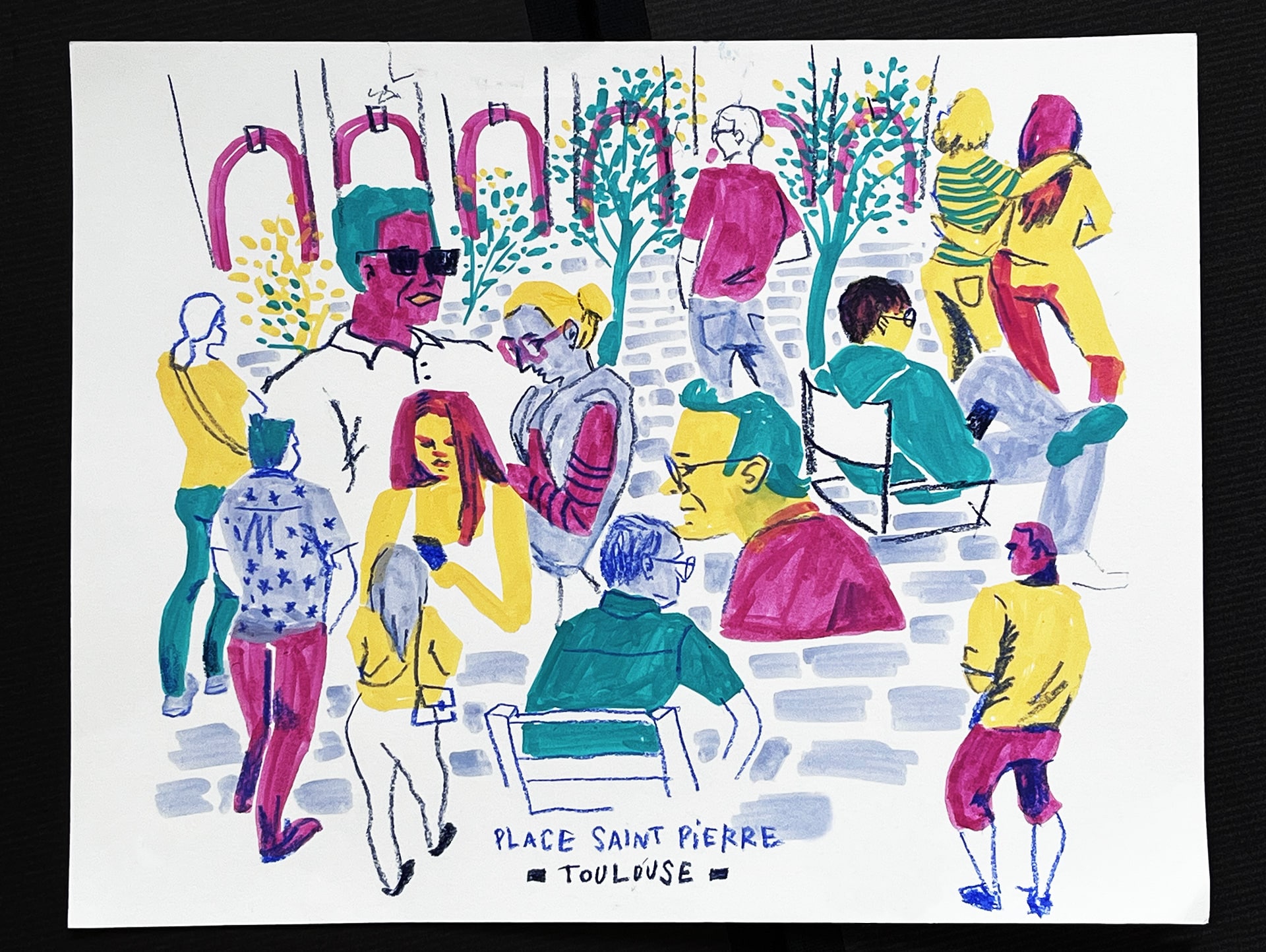 Live Drawing Dessin en direct