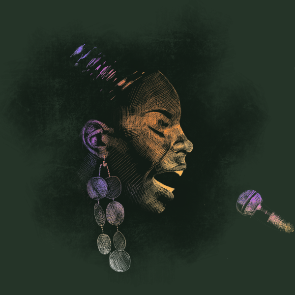 Portrait de Nina Simone, 2020