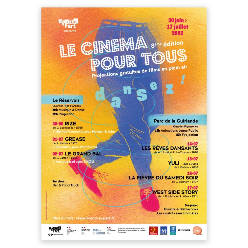 Affiche 2022 du Cinéma Pour Tous